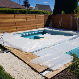 Abri Télescopique pour un Accès Pratique à la Piscine Charnay-les-Macon