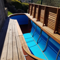 Piscine Hors Sol en Bois pour un Aspect Naturel Gimont