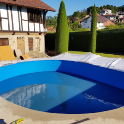 Piscine Hors Sol en Bois pour un Aspect Naturel Huismes
